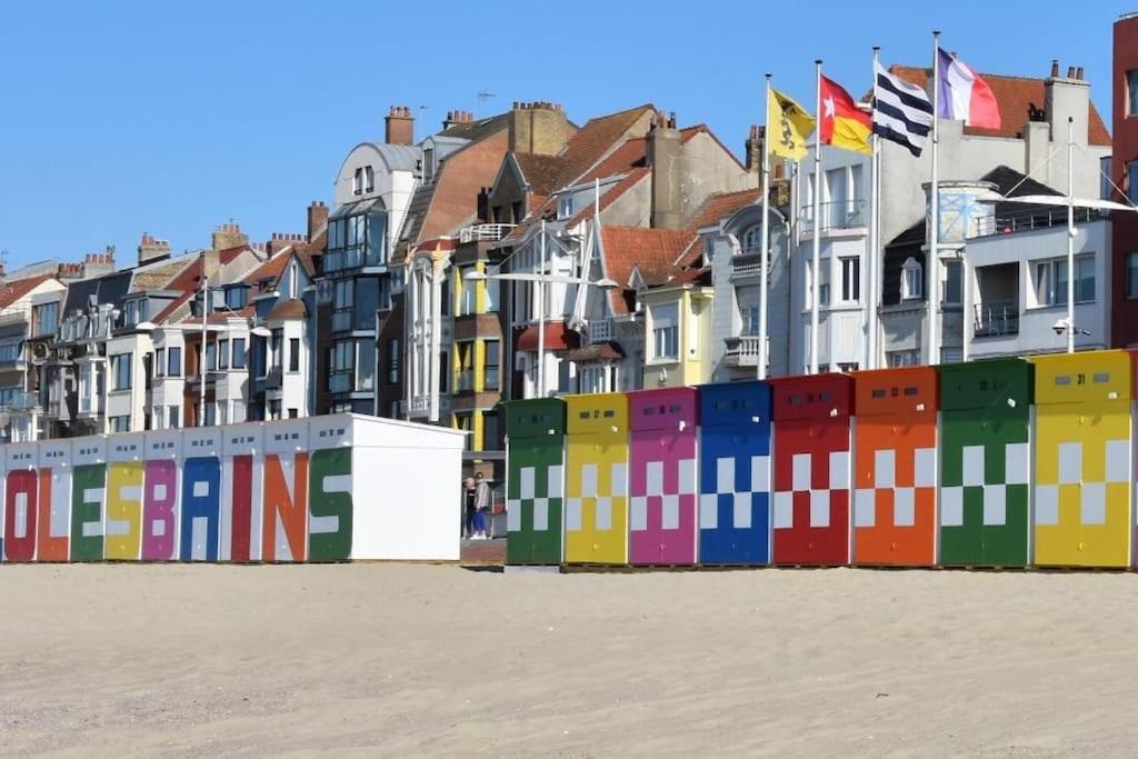 Ferienwohnung Super Petit Studio, A La Plage Dunkirk Exterior foto